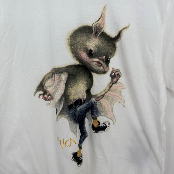 RVCA Bat Boy T-Shirt Men's Medium - Picture 3 of 13